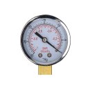 Elite Beginner Pump With PSI Gauge - Transparent