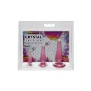 Crystal Jellies - Anal Initiation Kit Pink