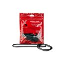 Silicone 15" Slim  Wrap Ring  - Black