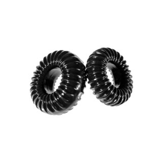Silicone 18" Slim  Wrap Ring  - Black