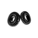 Silicone 18" Slim  Wrap Ring  - Black