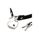 Master Series Lock-It Heart Lock and Key Choker