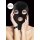 Velvet & Velcro Mask with Eye and Mouth Opening