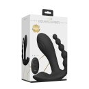 Kata Pulse Wave & Vibrating Double Penetration Vibrator Black