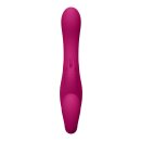 Suki Vibrating Strapless Strap-on Rabbit Pink