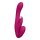 Suki Vibrating Strapless Strap-on Rabbit Pink