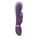 Taka Inflatable & Vibrating Rabbit Purple