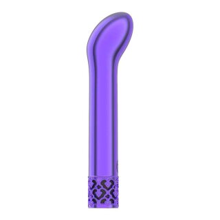 Jewel Rechargeable ABS Bullet Purple