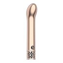 Jewel Rechargeable ABS Bullet Rose Gold