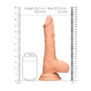 Dong with testicles Flesh 25,5 cm
