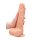 Dong with testicles Flesh 25,5 cm