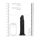 Dong without testicles Black 18cm