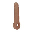 Penis Sleeve 9" Tan