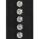 Diamond Studded Ankle  Cuffs  - Black