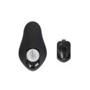 Ouch! E-stim & Vibr Butt plug with Cockring and Remote - Black
