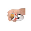 Booty Sparks Gemstones Tiger Eye Heart Large Anal Plug 4,1 cm