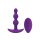 A-Play - SHAKER - Silicone Anal Plug with Remote - Purple