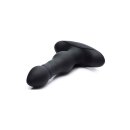 Vibrating and Thrusting Remote Control Silicone Anal Plug