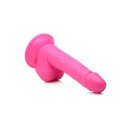 POP 6.5" Dildo with Balls - Pink