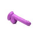 POP 6.5" Dildo with Balls - Purple