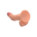 POP Dildo with Balls - Light 19cm