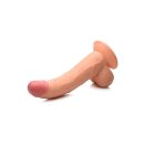 POP 7.5" Dildo with Balls - Light