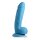 POP Dildo with Balls - Blue 21cm
