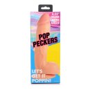 POP Dildo with Balls - Light 21cm