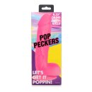 POP 8.25" Dildo with Balls - Pink