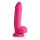 POP 8.25" Dildo with Balls - Pink