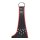 Leather Sling with Red Piping - 5 Points - Black