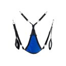 Triangle canvas sling - 3 or 4 points - Full set - Blue