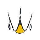 Triangle canvas sling - 3 or 4 points - Full set - Yellow