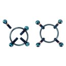 Bad Kitty Nipple Jewellery Blue