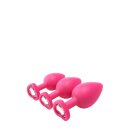 Flirts Anal Training Kit Gem Stone Pink