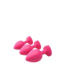 Flirts Anal Training Kit Gem Stone Pink