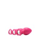 Flirts Anal Training Kit Gem Stone Pink