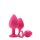 Flirts Anal Training Kit Gem Stone Pink