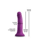 Colours Pleasures 7 Inch Vibrating Dong Purple