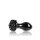 Crystal Flower Black 3 cm