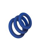 Zolo Extra Thick Silicone Cock Ring 3Pk