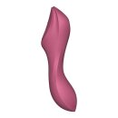 Satisfyer Curvy Trinity 3 Insertable Air Pulse Vibrator Red