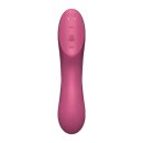 Satisfyer Curvy Trinity 3 Insertable Air Pulse Vibrator Red