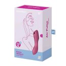 Satisfyer Curvy Trinity 3 Insertable Air Pulse Vibrator Red