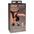 King Cock Elite 8" Deluxe Silicone Deluxe Silicone Body Dock Kit
