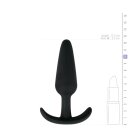 Butt Plug Black L 3,2 cm