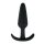 Butt Plug Black L 3,2 cm