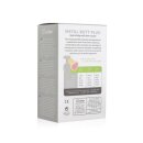 Metal Butt Plug No. 7 Silver/Clear