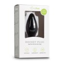 Small Black Silicone Buttplug 2,8 cm