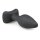 Small Black Silicone Buttplug 2,8 cm